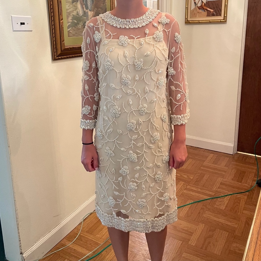 White dress